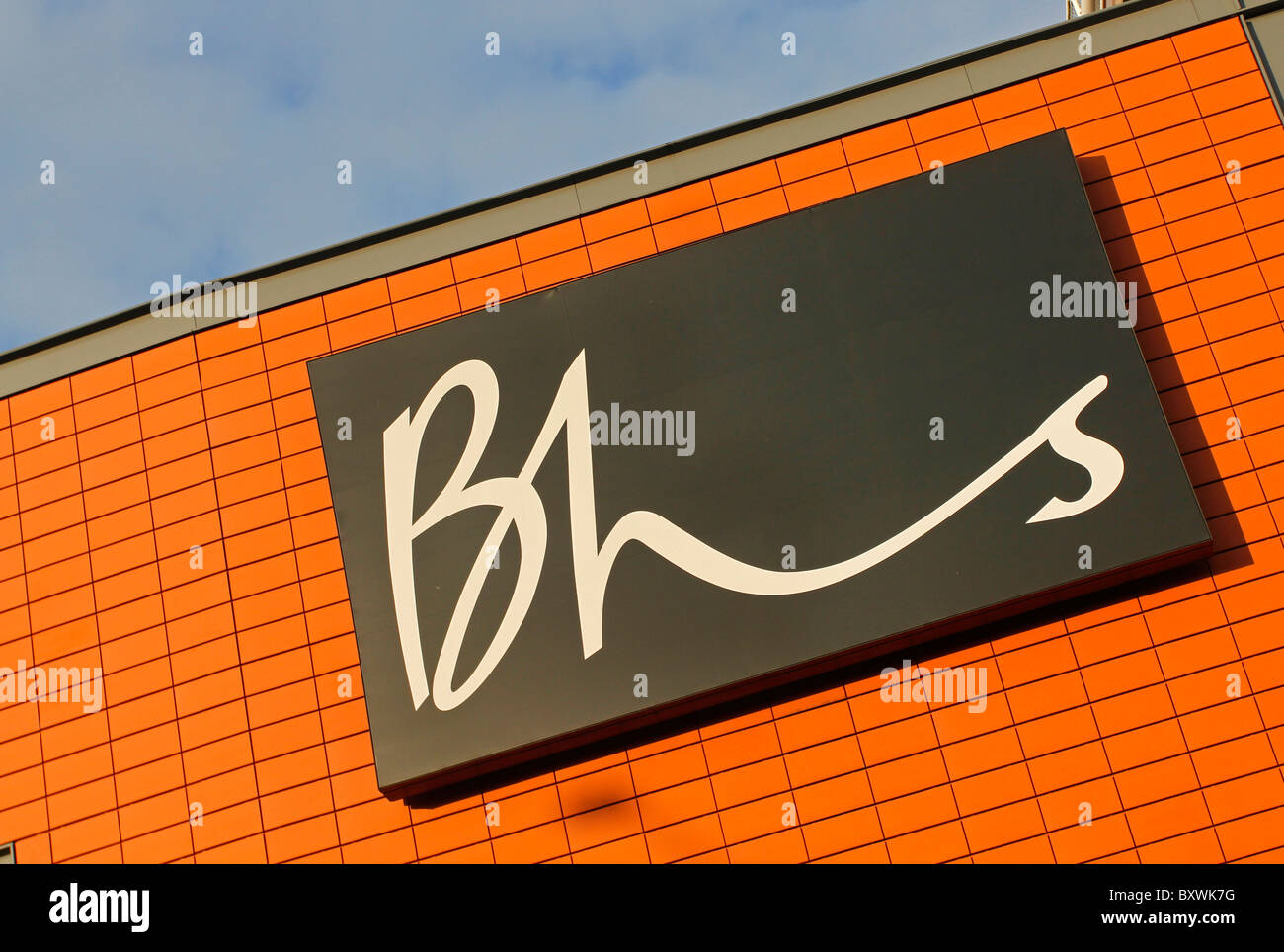 BHS sign Stock Photo