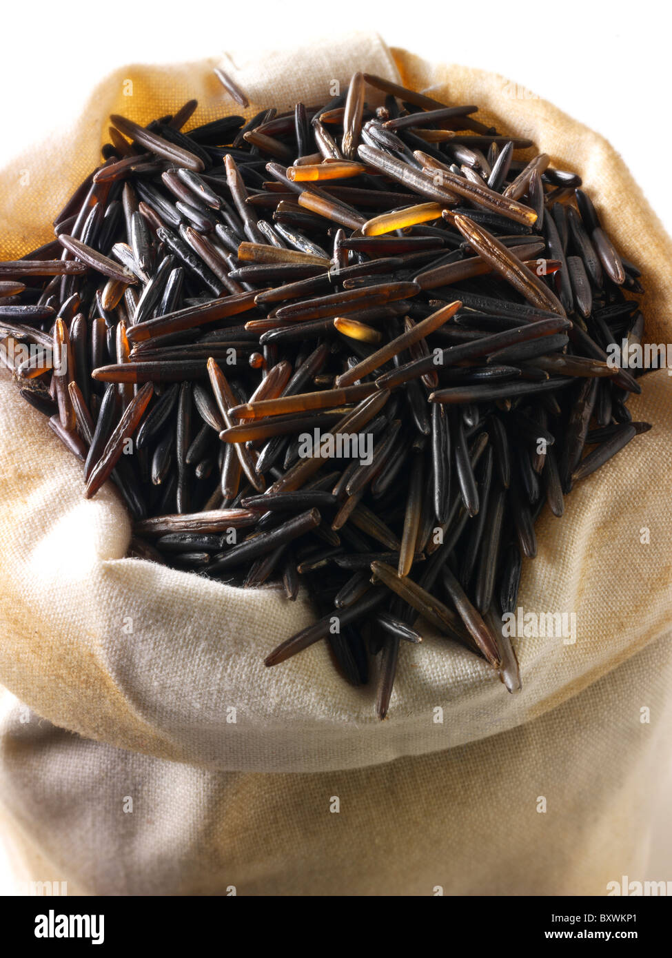 Wild Rice grains Stock Photo - Alamy