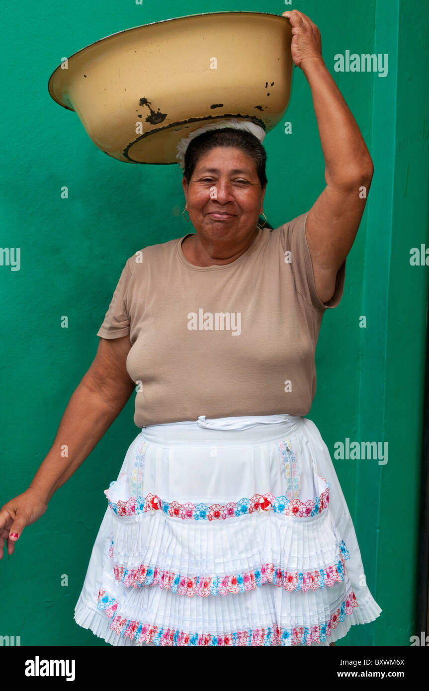 Food vendor Leon Nicaragua Stock Photo