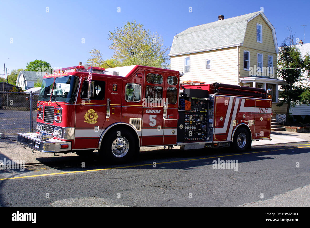 Garfield Engine 5 Stock Photo Alamy