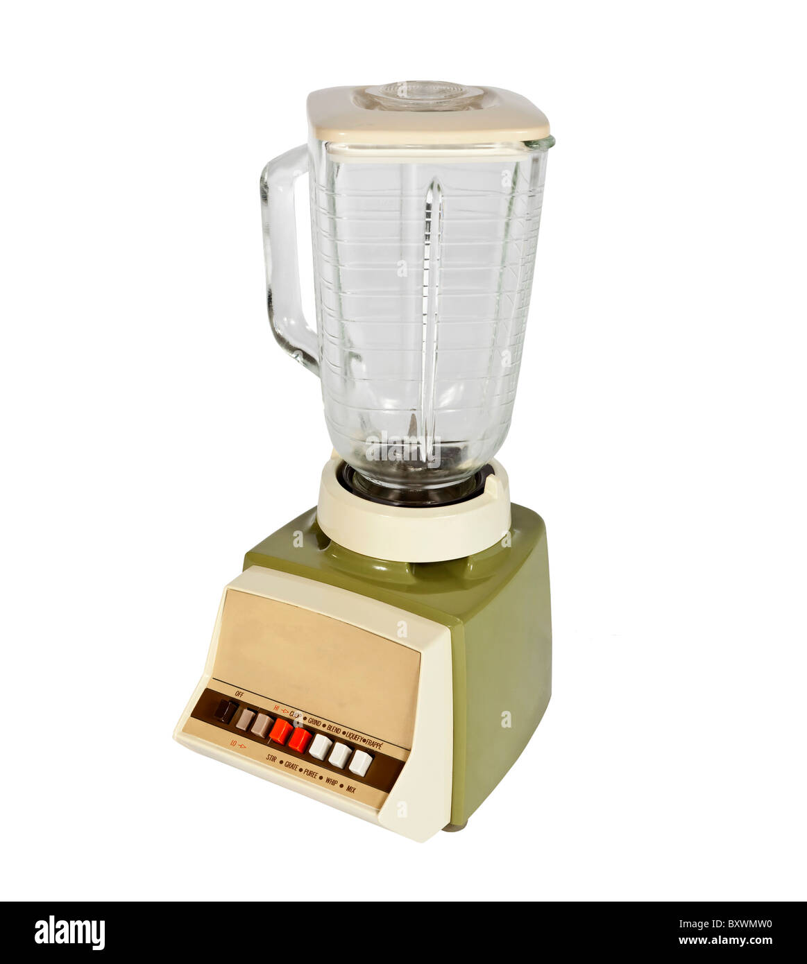 Vintage blender from the late 1960's. Stock Photo