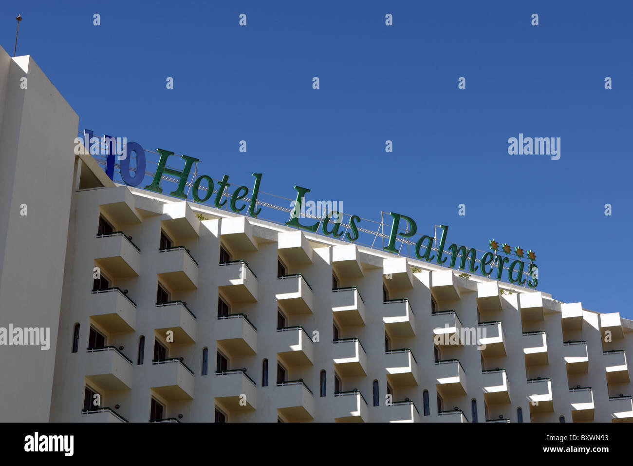 H10 Hotel Las Palmeras, Las Americas, Tenerife Stock Photo