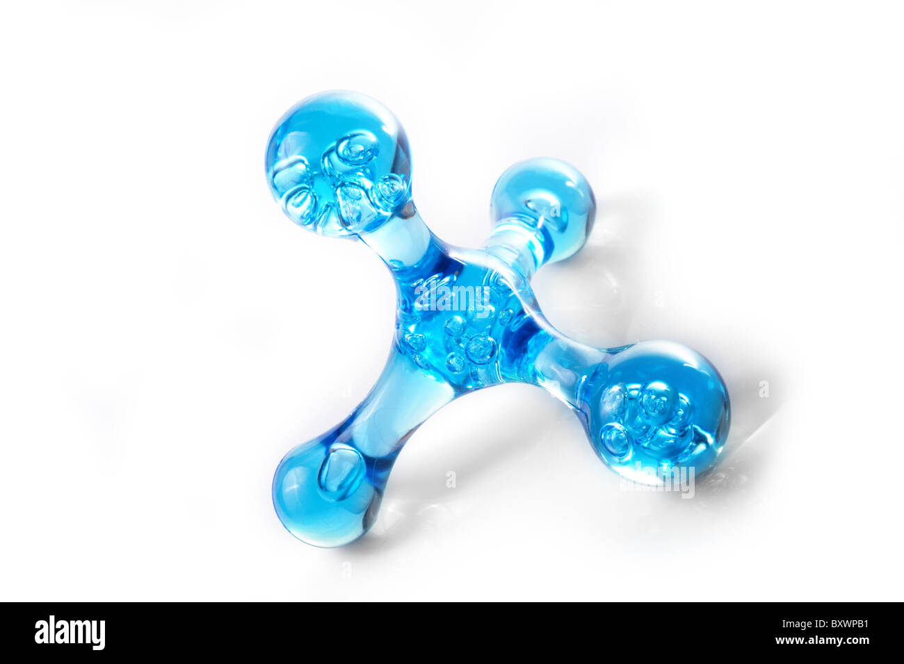 Blue molecule structure pattern hi-res stock photography and images - Alamy