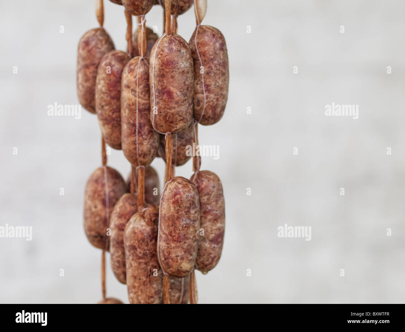 Longganisa sausages in the city of Vigan Philippines Stock Photo Alamy