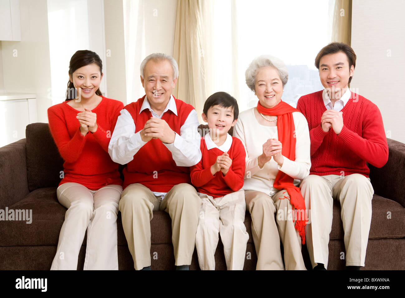 the whole family wishes you a happy chinese new year stock photo alamy the whole family wishes you a happy chinese new year stock photo alamy