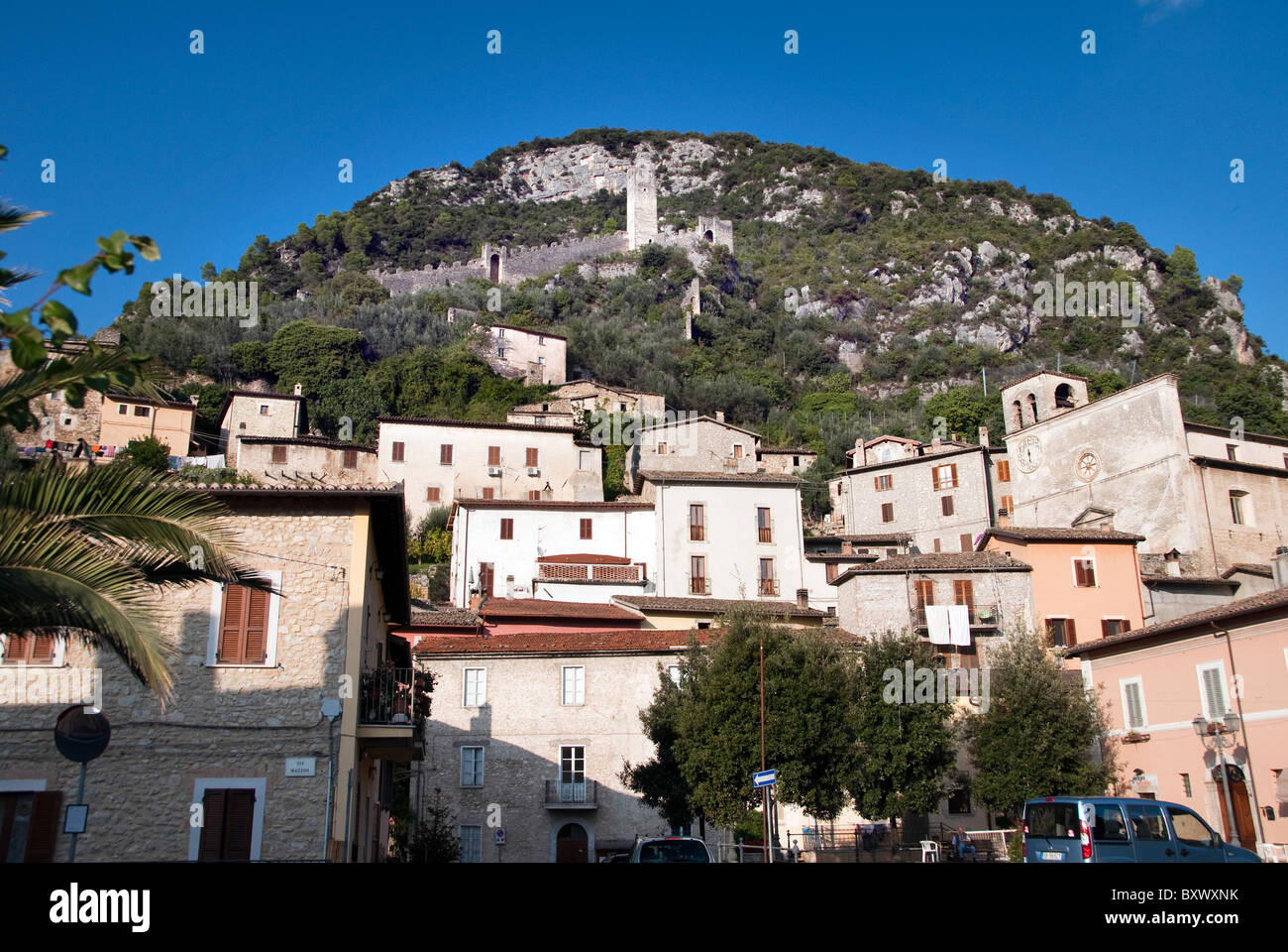Ferentillo village in province of Terni, region of Umbria Stock Photo