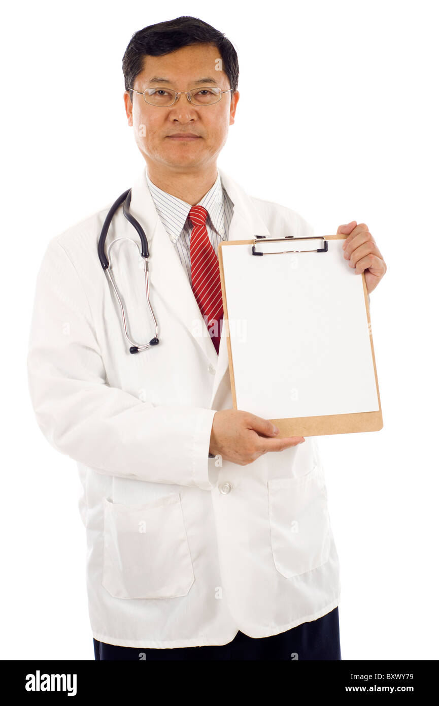 Asian mature male doctor hi-res stock photography and images - Alamy
