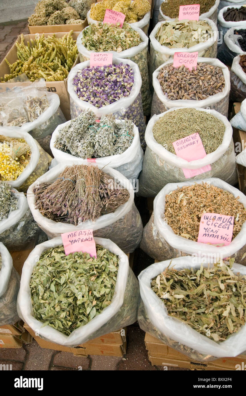 spice spices dry dried bag bags sacks sack market flavoring flavorings