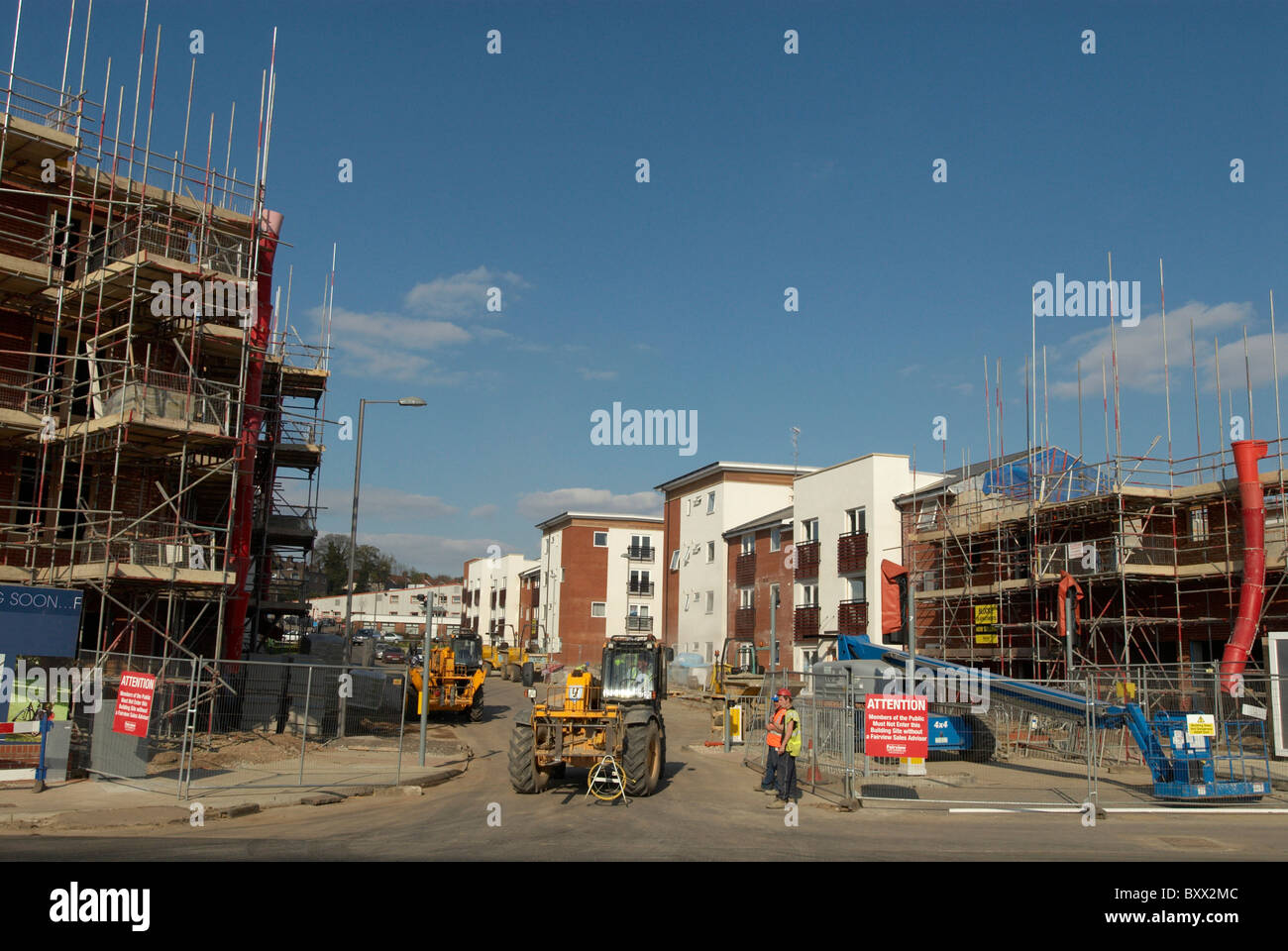 Modus housing development Ipswich UK Stock Photo - Alamy
