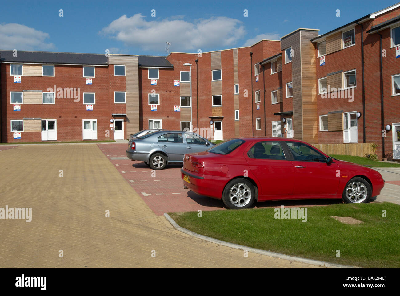 Modus housing development Ipswich UK Stock Photo - Alamy