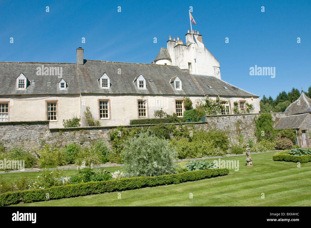 Traquair House nr Innerleithen Scottish Borders Scotland Stock Photo
