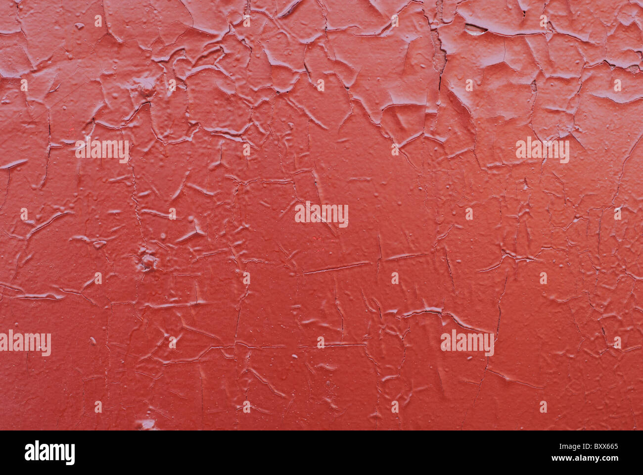 red painted metal panel Stock Photo
