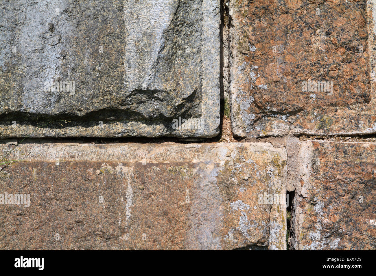 Stone wall stacked brick facade hi-res stock photography and images - Alamy