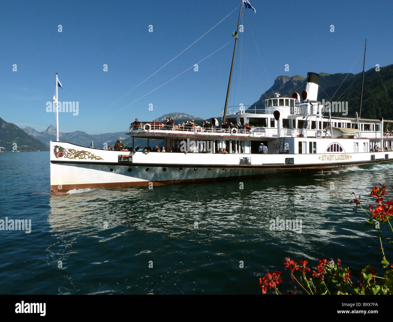 Ferry And Lake Lucerne High Resolution Stock Photography And Images Alamy