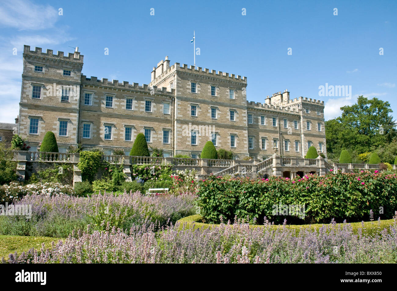 Mellerstain House nr Kelso Scottish Borders Scotland Stock Photo Alamy