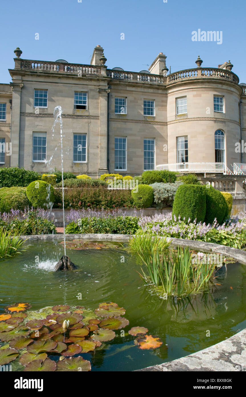 Manderston House and Gardens nr Duns Scottish Borders Scotland Stock