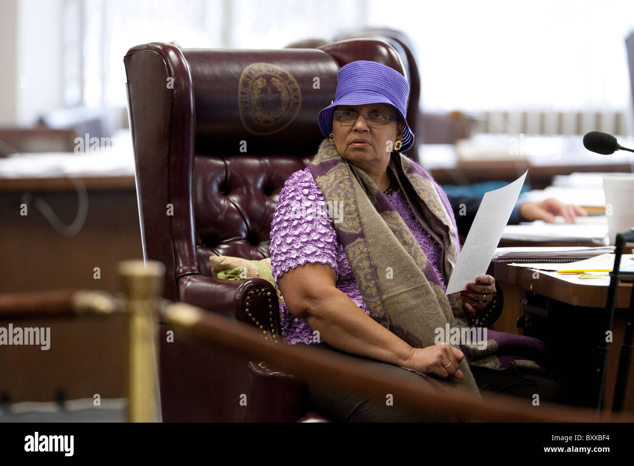 Mavis Knight, member of the Texas State Board of Education (SBOE), at a