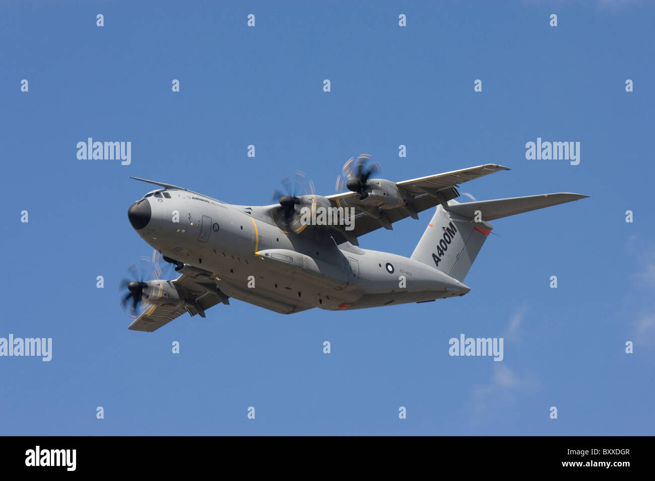 Farnborough International Airshow 2010 Airbus A400M Stock Photo