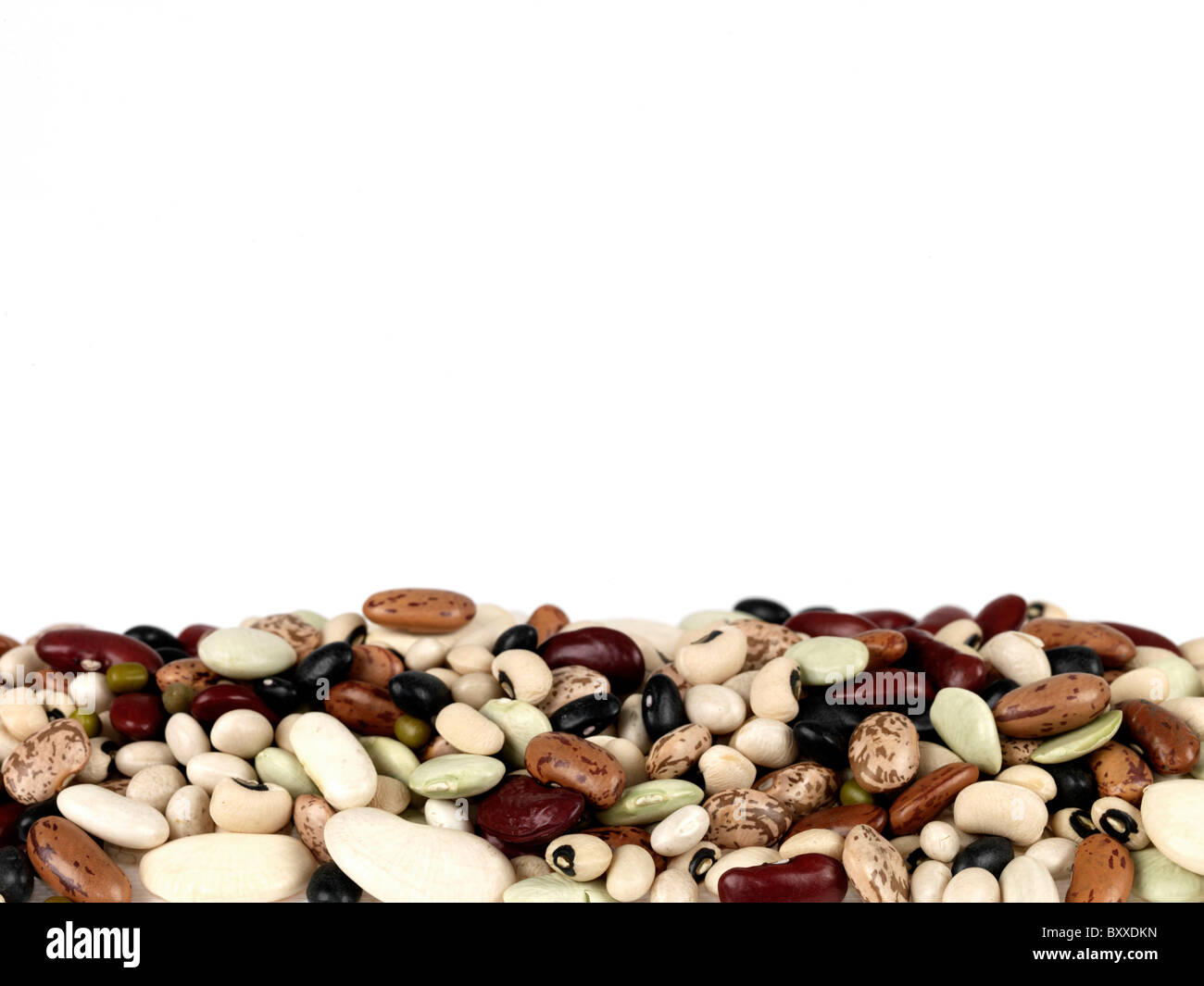 Mixed Dried Beans Stock Photo Alamy