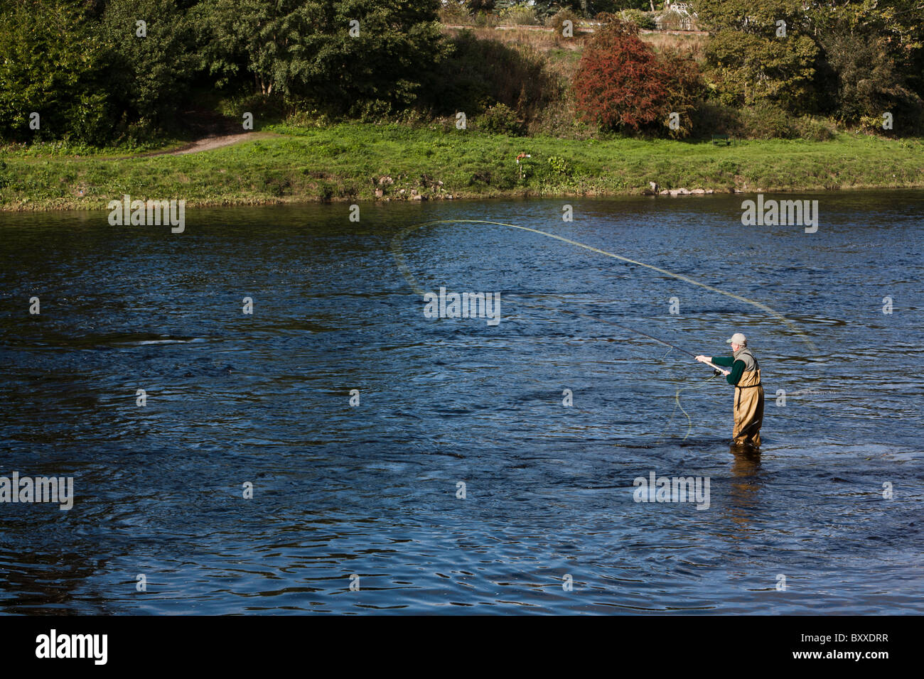 https://c8.alamy.com/comp/BXXDRR/a-man-salmon-fishing-on-a-scottish-river-the-fishing-line-can-be-seen-BXXDRR.jpg