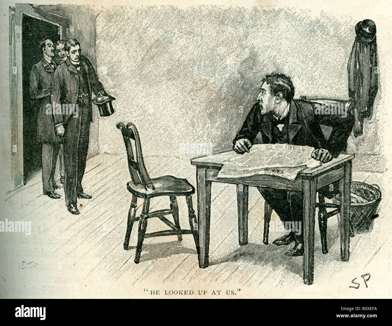 Sherlock Holmes; "Then he stood before the fire"; January to June 1893