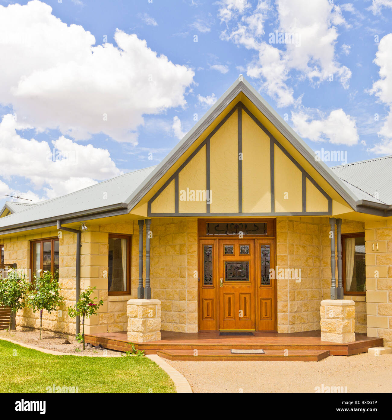 Modern Residential Home, Australia Stock Photo Alamy