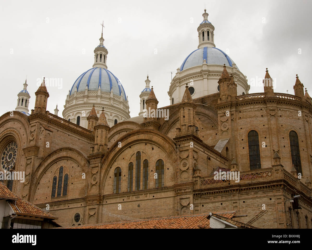 Ecuador. Cuenca city. The Cathedral. Stock Photo