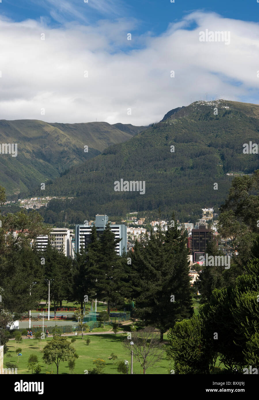 Ecuador. Quito. Financial District. Stock Photo