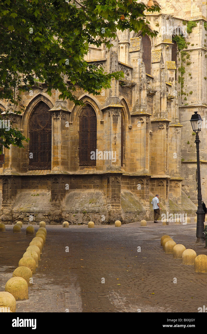 St-Nazaire cathedral (XIVth century). Béziers. Hérault, Languedoc ...