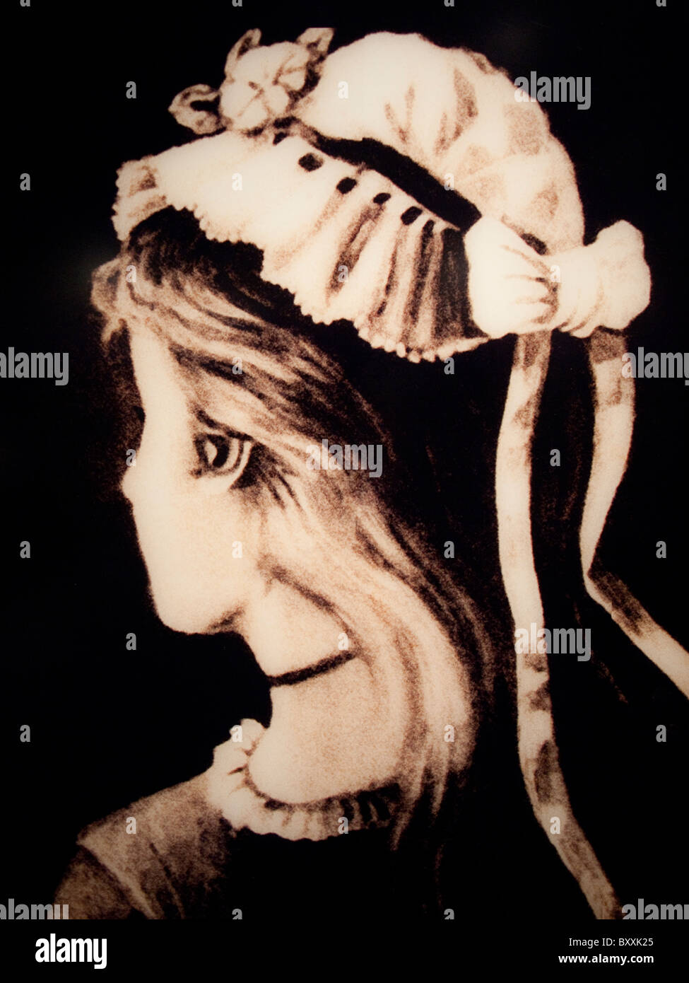 Old Lady Young Lady Optical Illusion Stock Photo Alamy