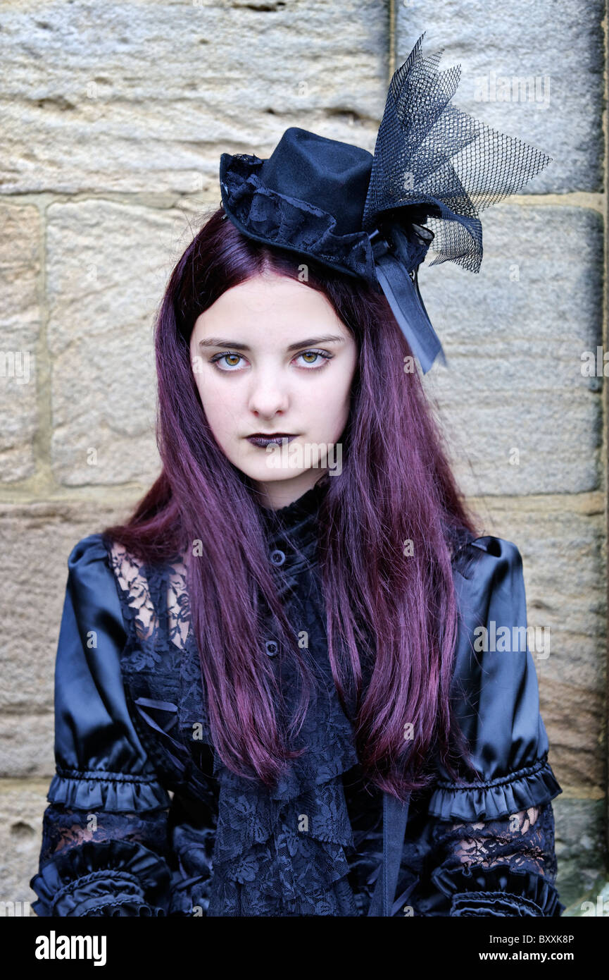 Goth Girl Stock Photo
