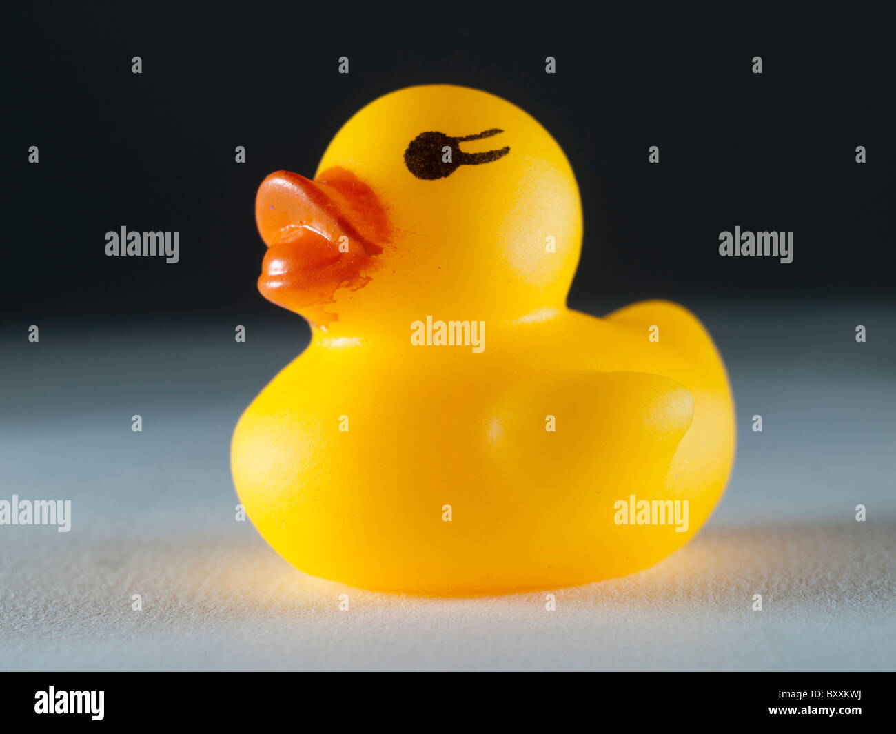 Toxic rubber toy made from PVC which contains some chemical Stock Photo