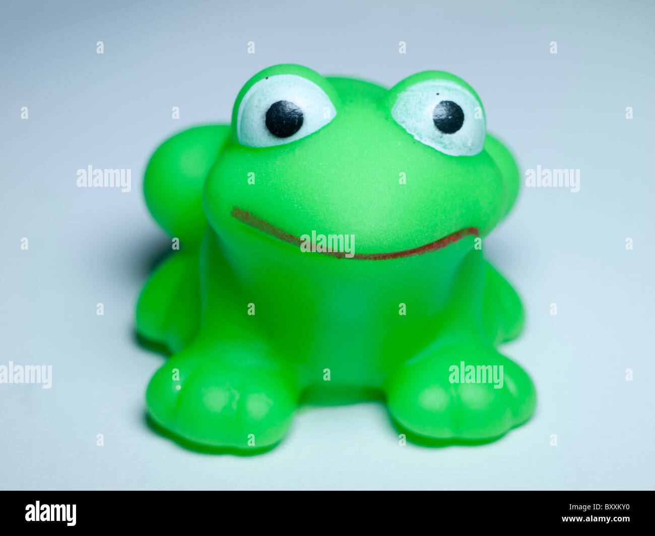Toxic rubber toy made from PVC which contains some chemical. Stock Photo