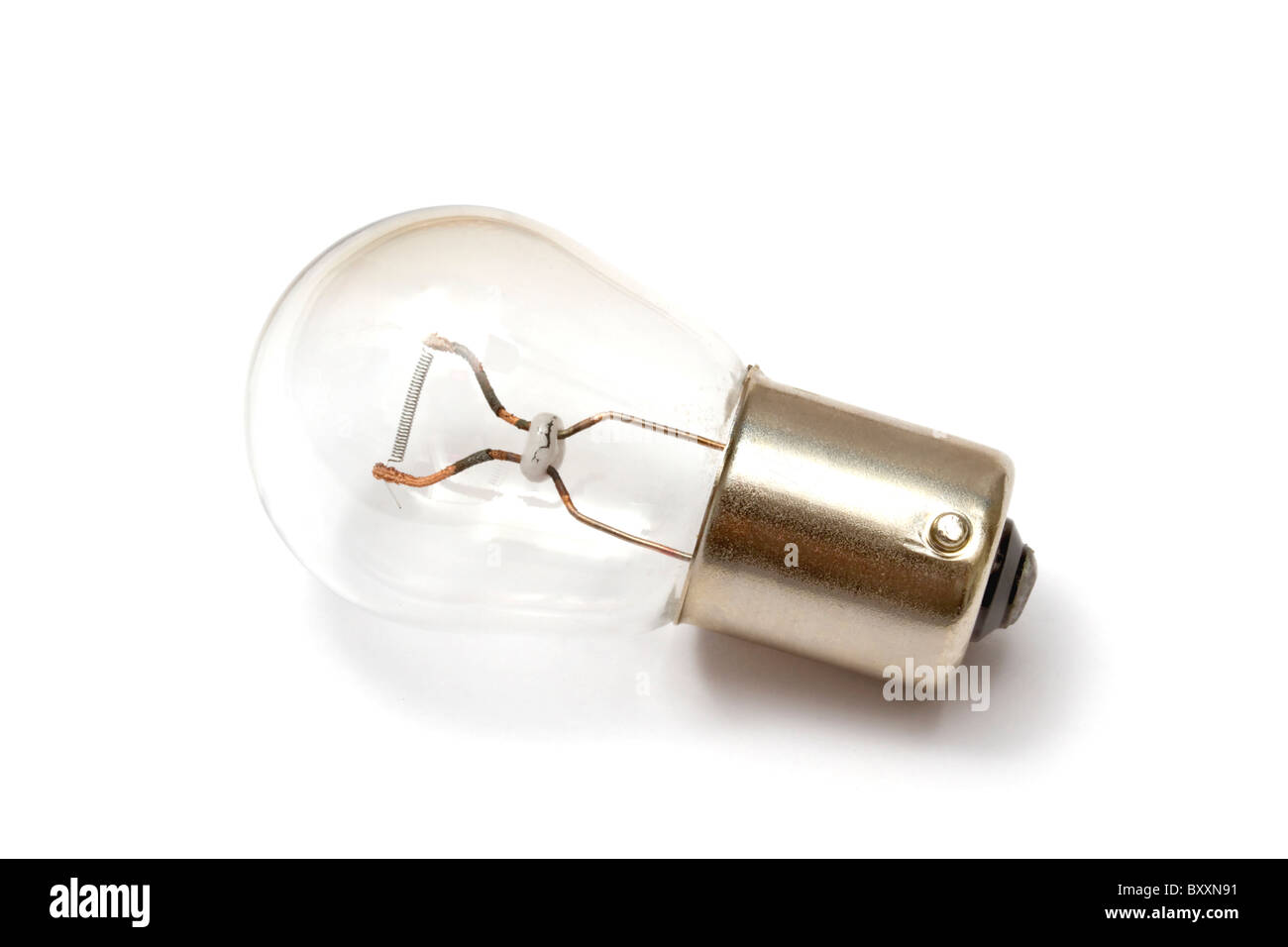 Light Bulb isolated on white background Stock Photo - Alamy