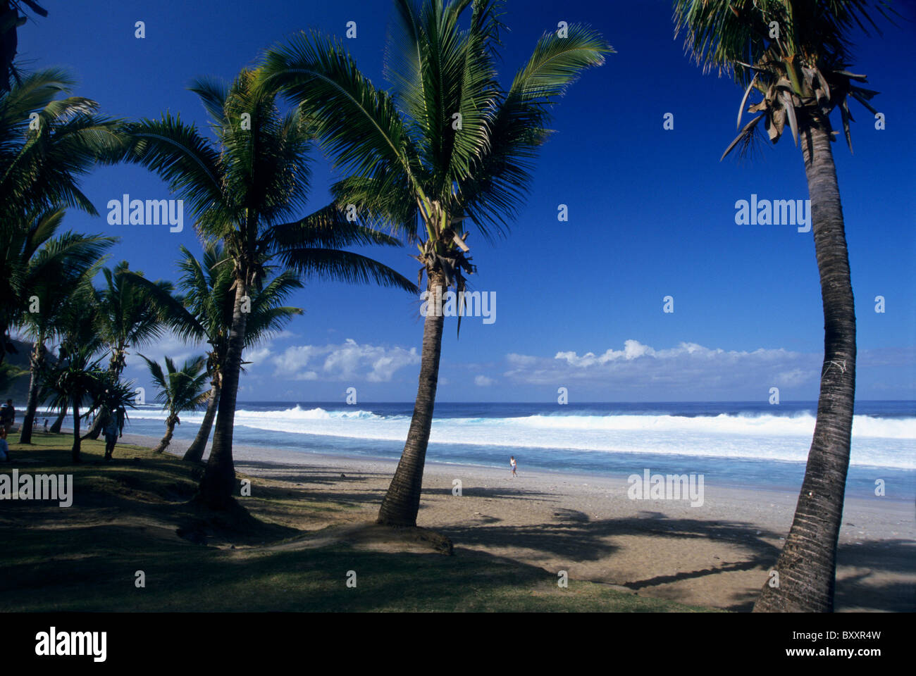 Grande Anse beach, La Reunion island (France), Indian Ocean Stock Photo Alamy