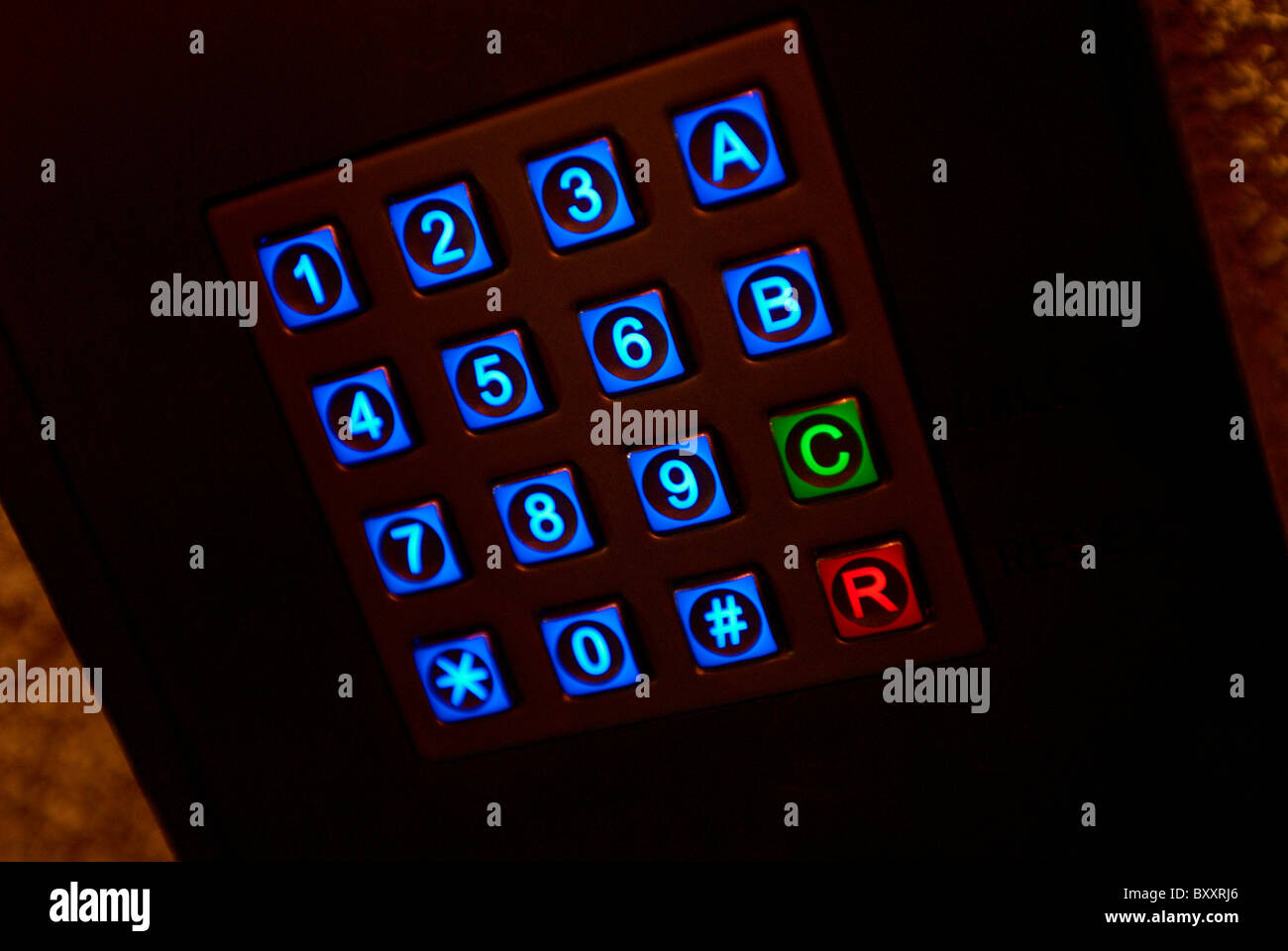 Entry keypad exterior hi-res stock photography and images - Alamy