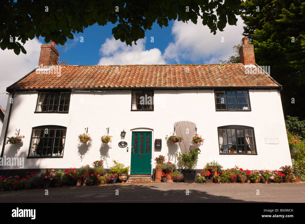 The Pond House Bed and Breakfast in Westleton , Suffolk , England , Great Britain , Uk Stock Photo