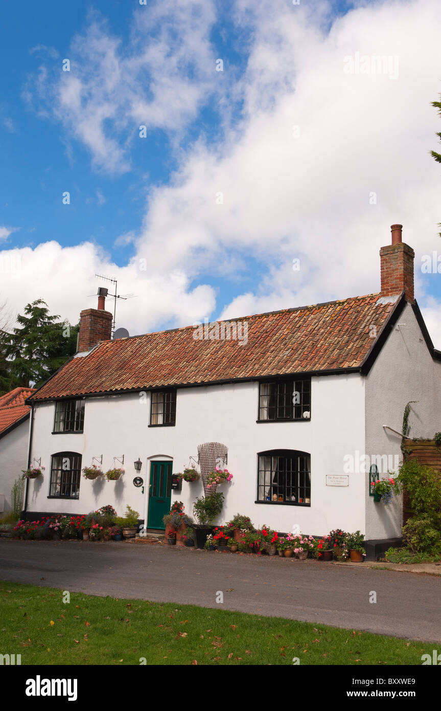 The Pond House Bed and Breakfast in Westleton , Suffolk , England , Great Britain , Uk Stock Photo