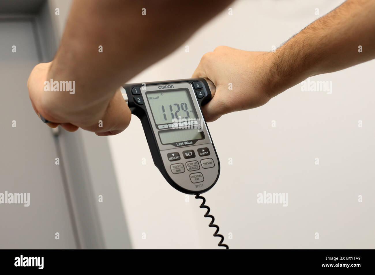 Body fat monitor hi-res stock photography and images - Alamy