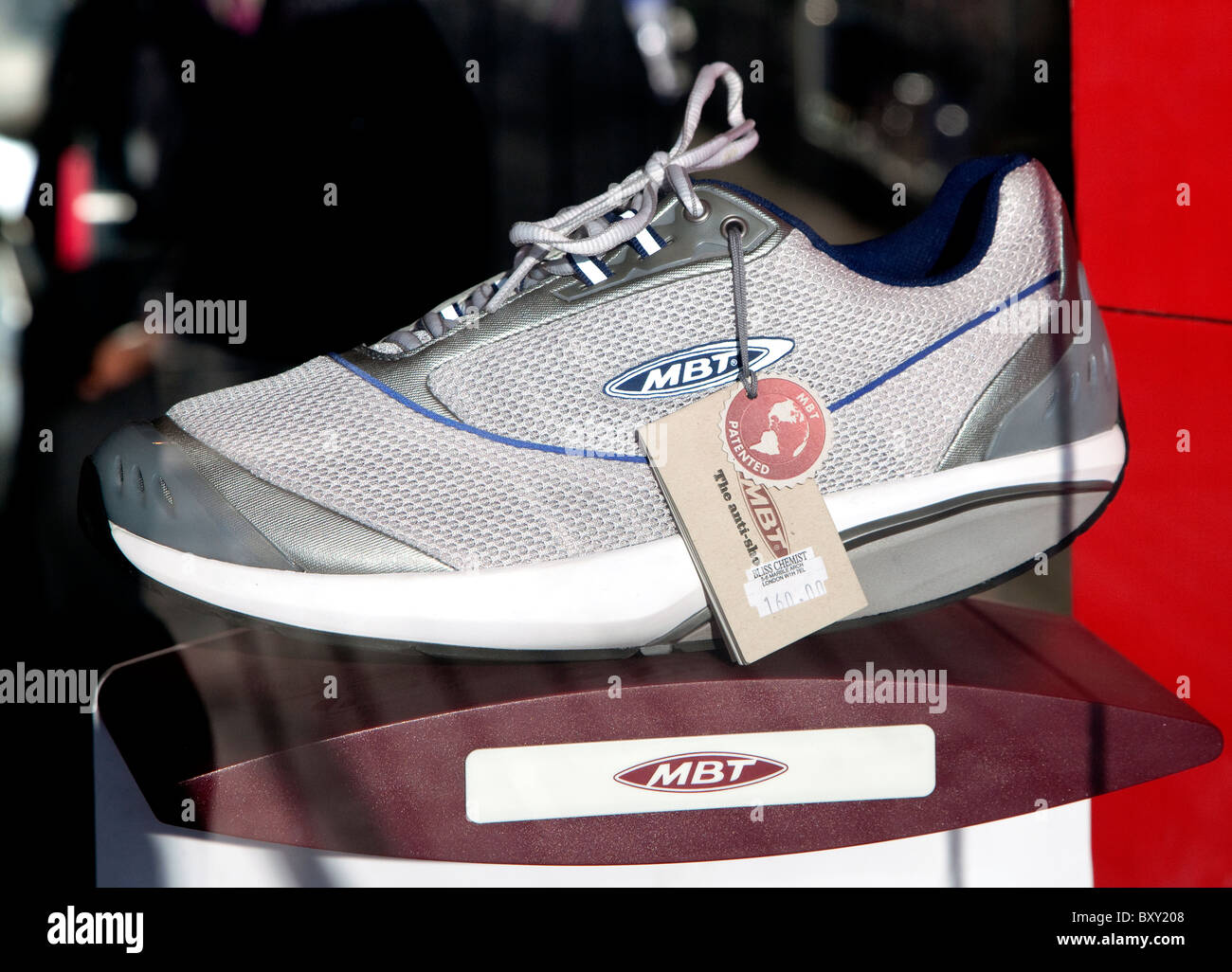 MBT "anti-shoe" in London shop Stock Photo - Alamy