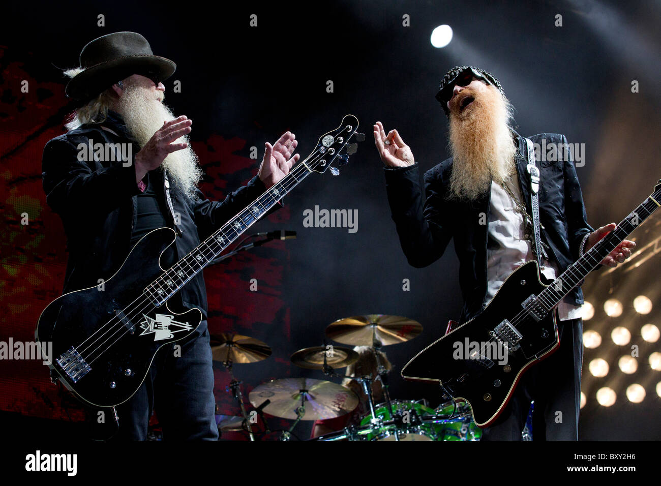 The band 'ZZ Top' Stock Photo
