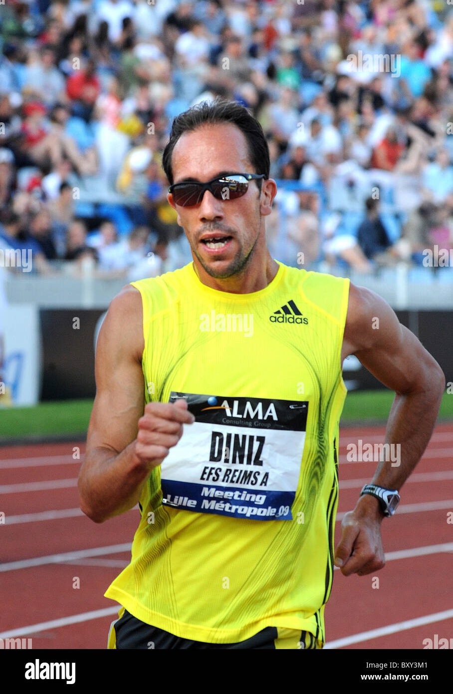 Athlete Yohann Diniz Stock Photo