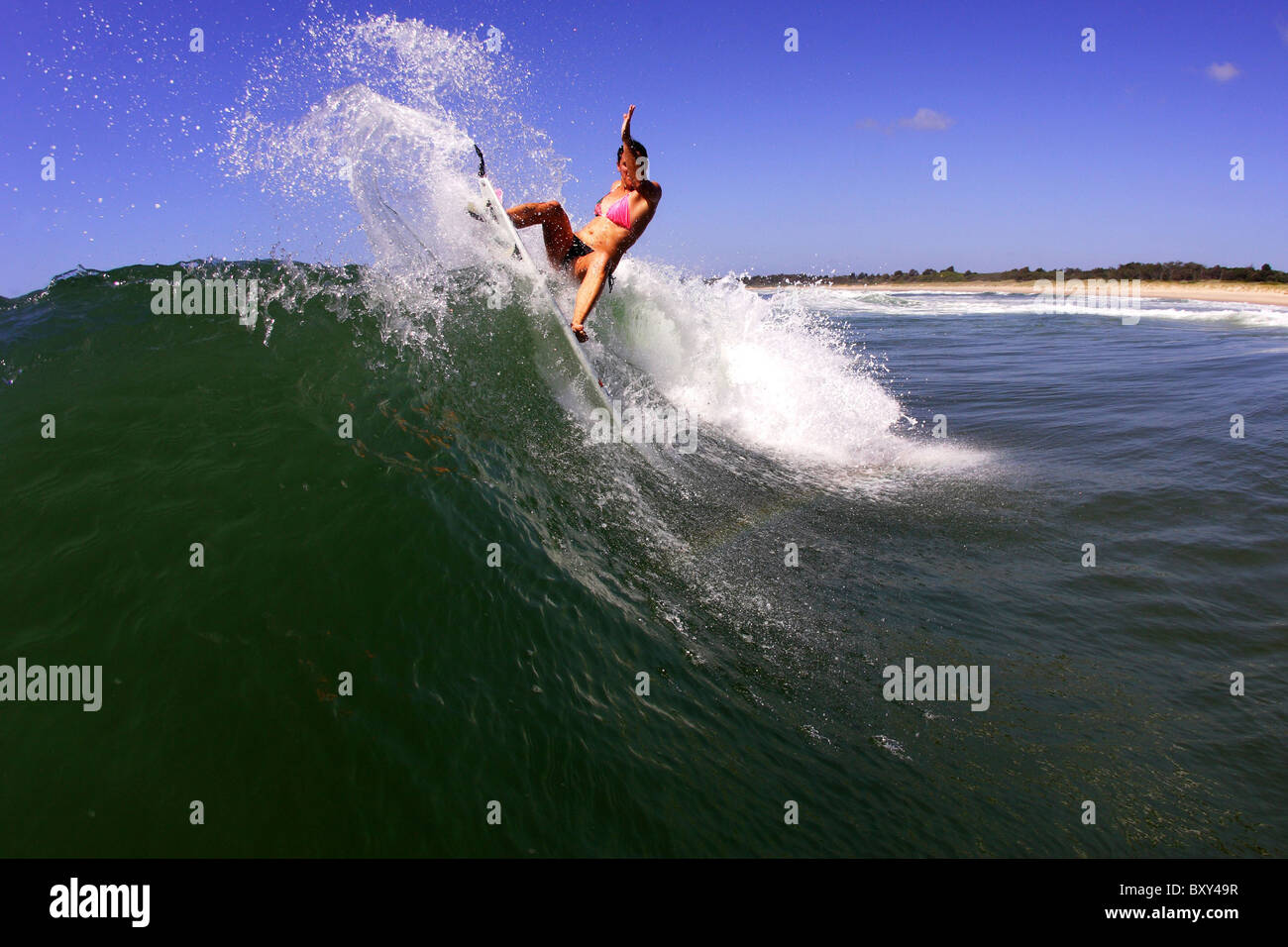 Australia Surfing Stock Photo Alamy