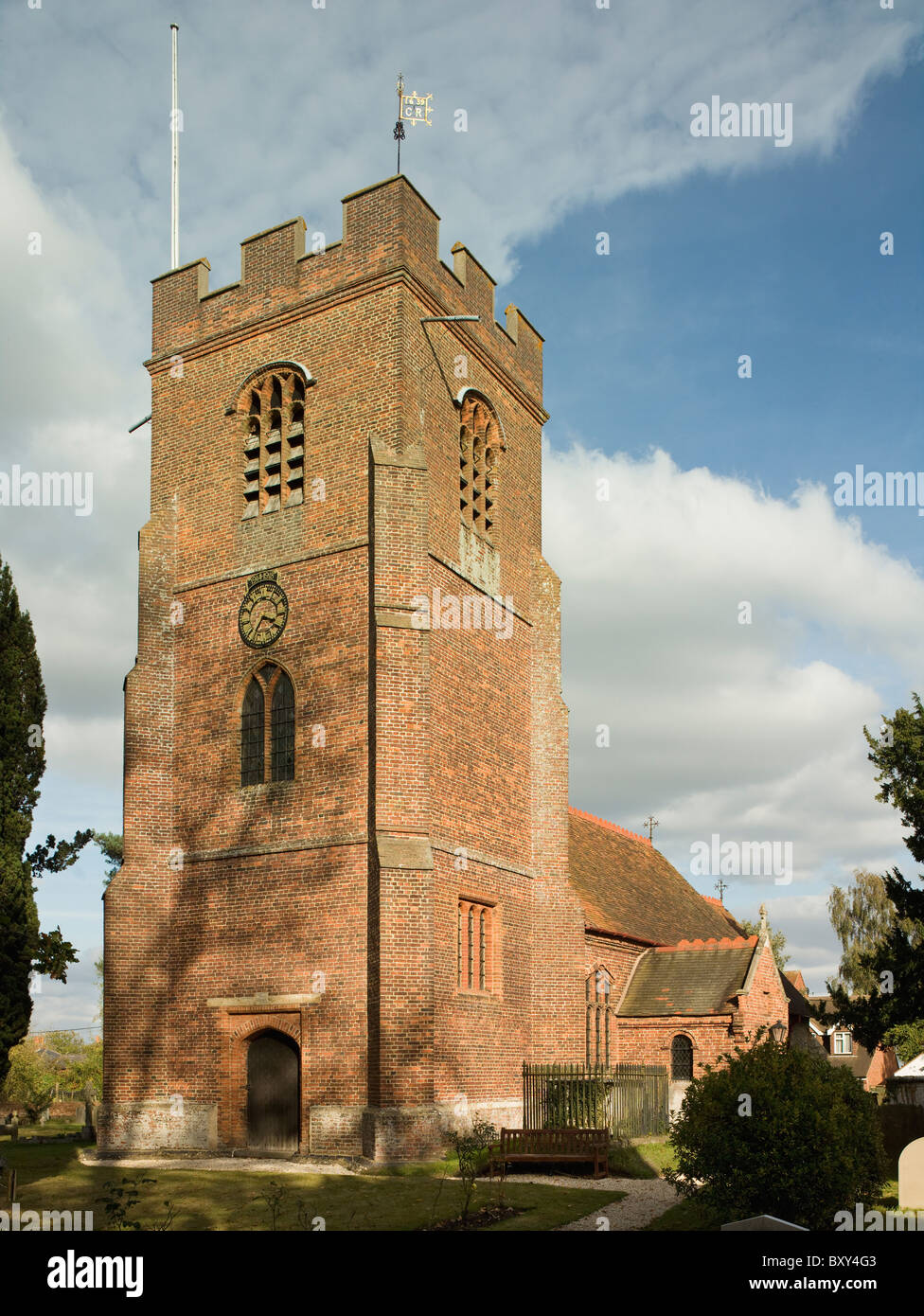St James Ruscombe, Berkshire. Stock Photo
