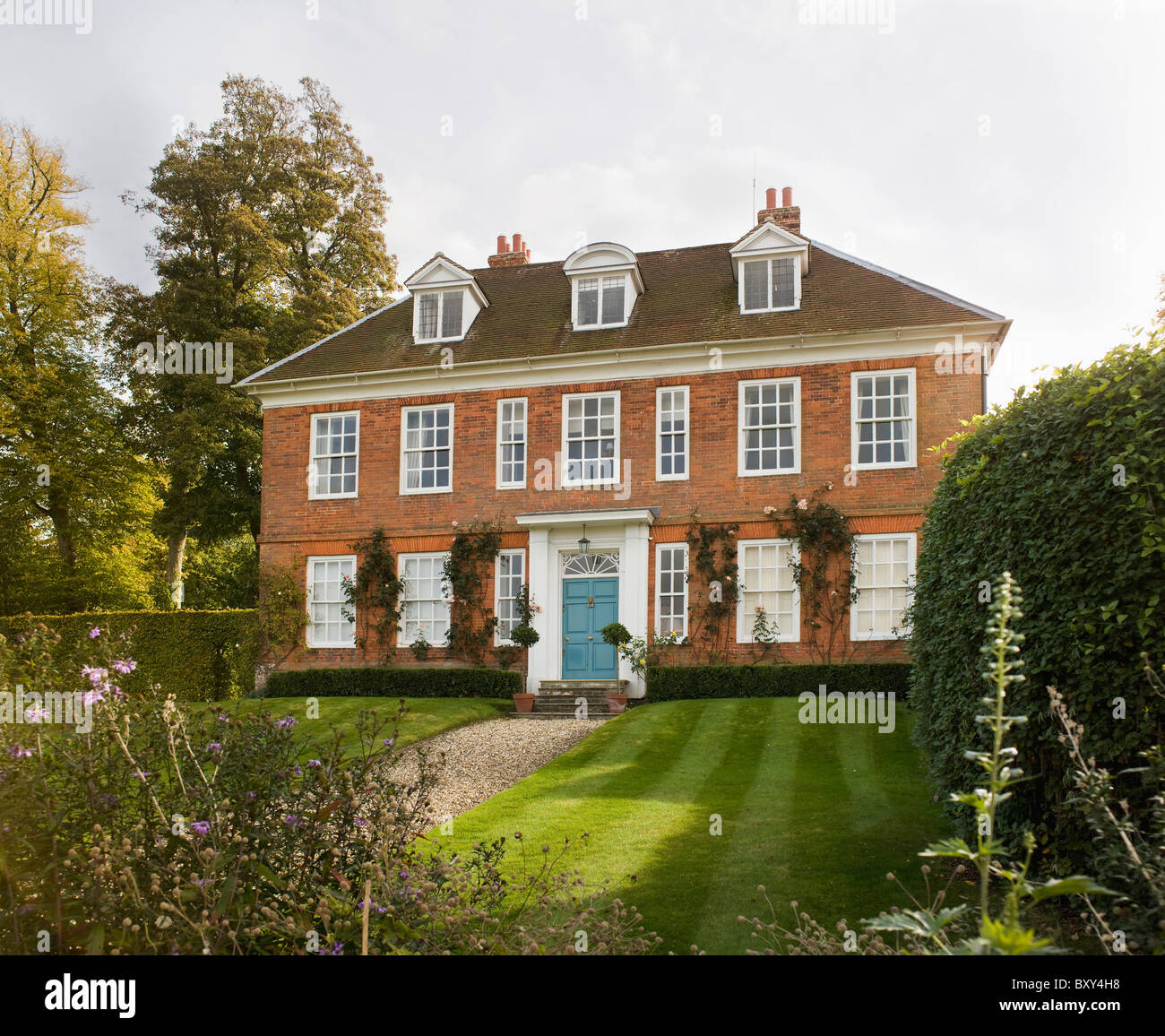 Inkpen House Berkshire Stock Photo Alamy