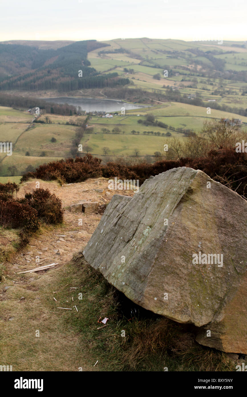 Vista point on teggs nose Stock Photo Alamy