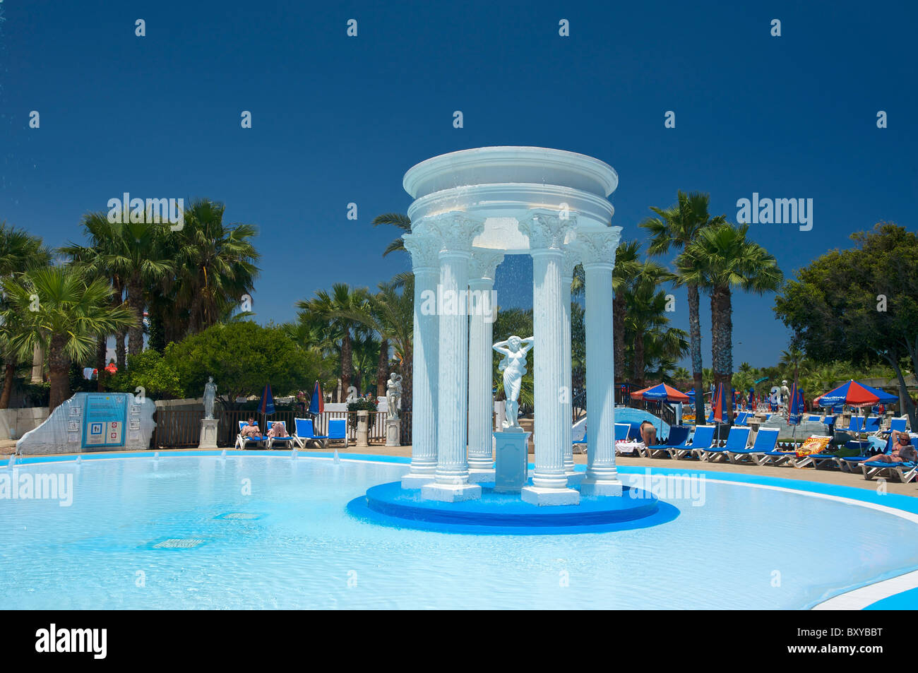 Waterworld in Ayia Napa, Republic of Cyprus Stock Photo