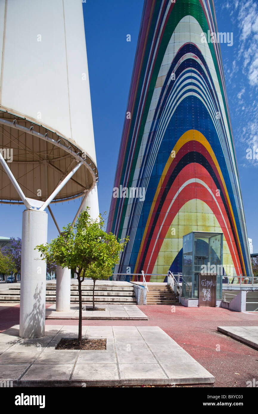 Andalusia architecture Avenue of Europe Stock Photo