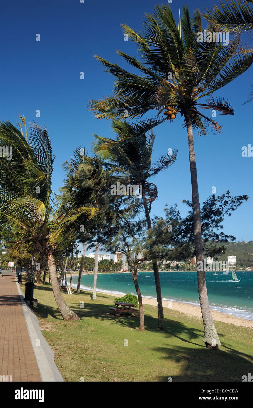 Anse Vata beach, beach station at Noumea, New Caledonia Stock Photo - Alamy