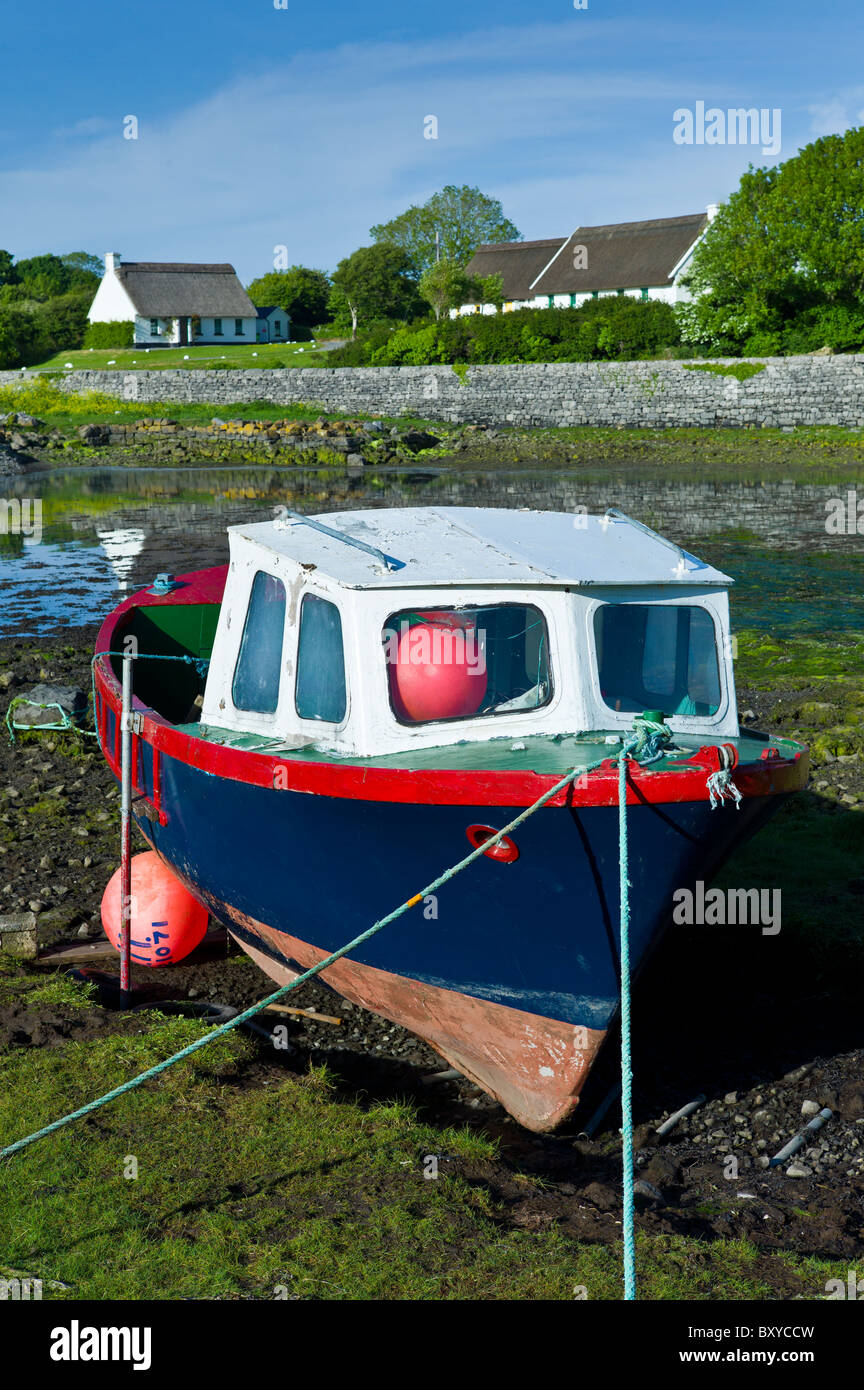 Irish Traditional Fishing Boats Ireland High Resolution Stock